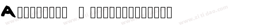 Alphastep  i version字体转换